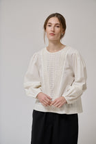 Clover ls blouse, Black