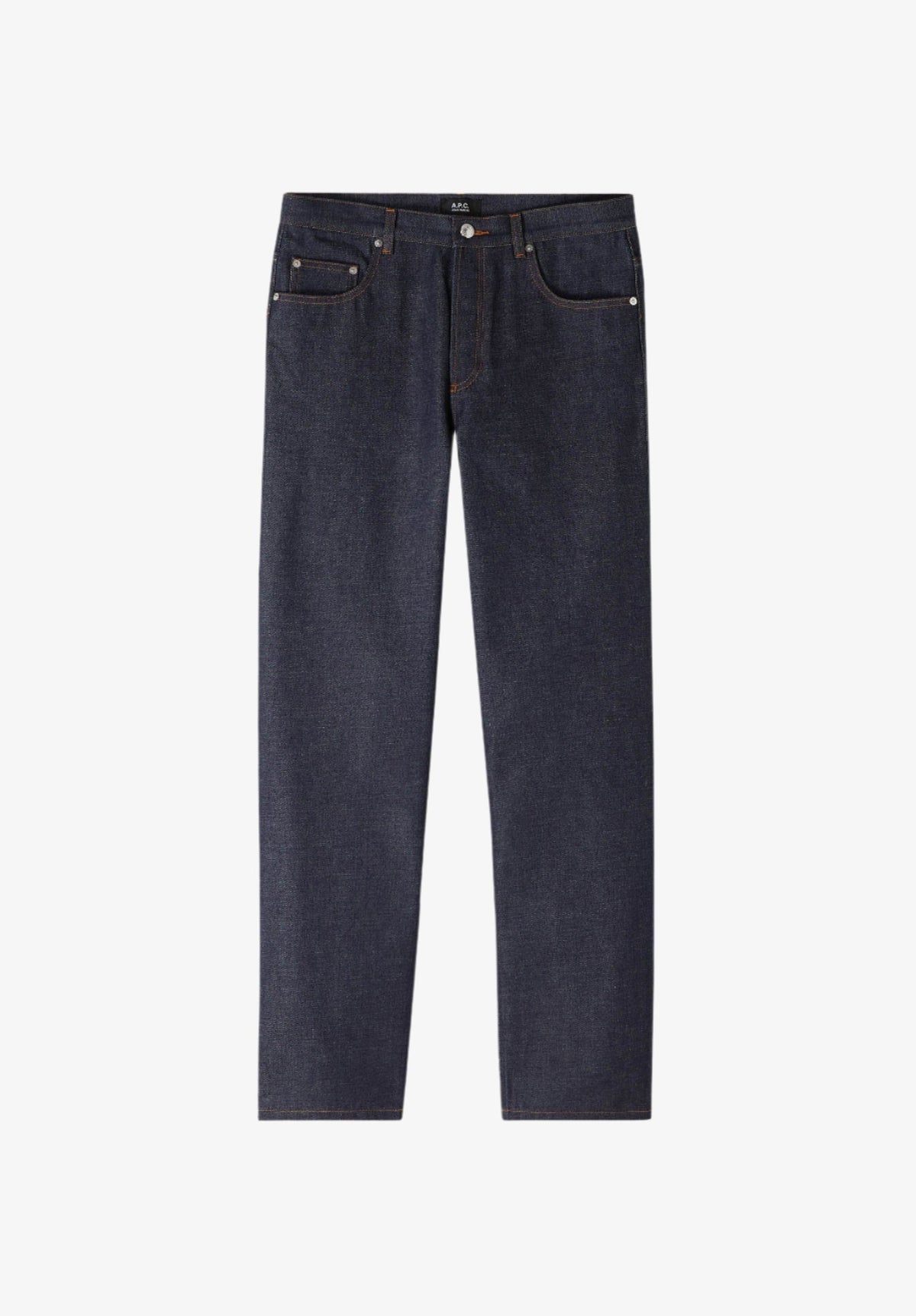 A.P.C. Fairfax Jeans Indigo selvedge denim med vidt ben