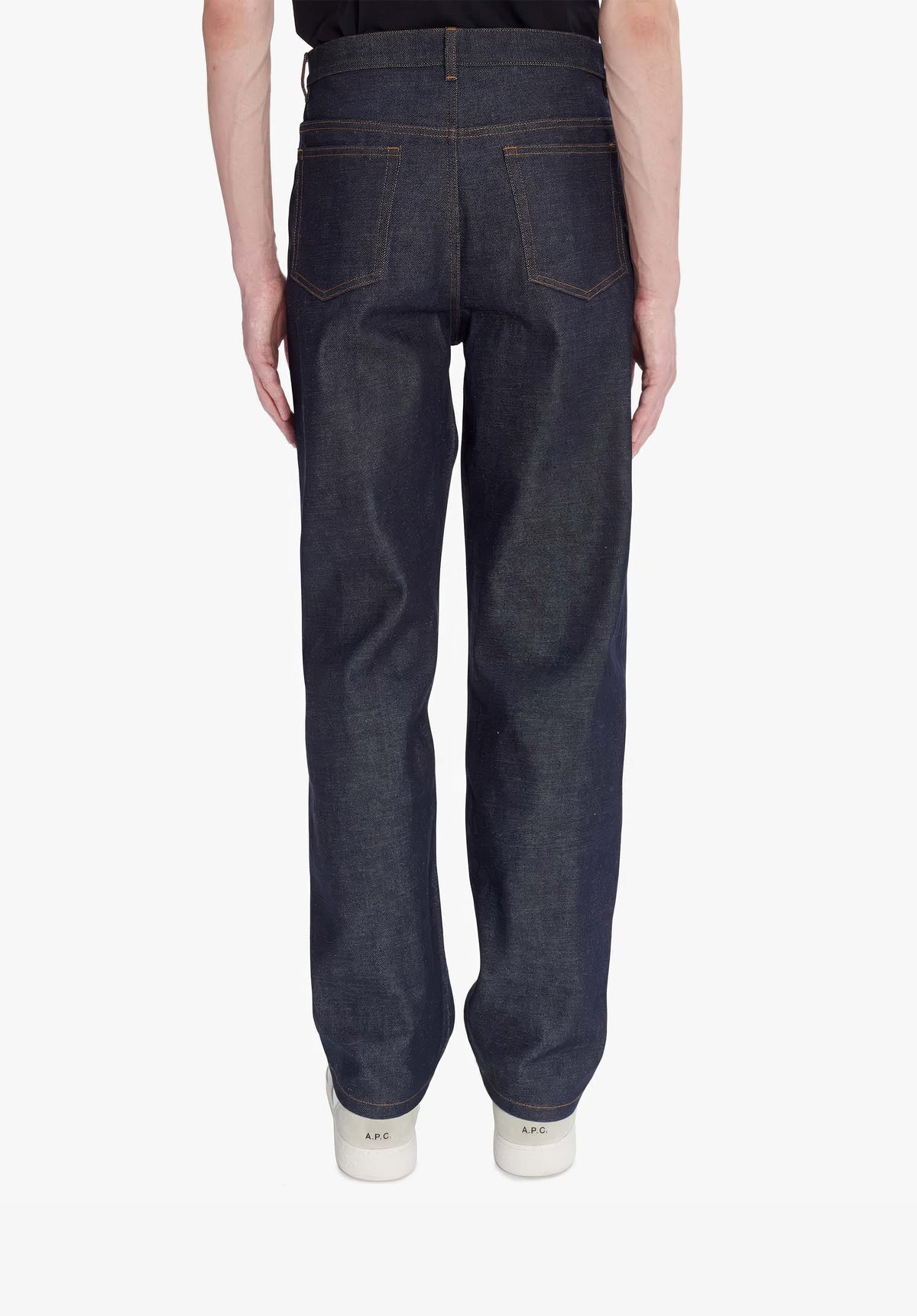 A.P.C. Fairfax Jeans Indigo detalje