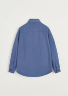 Casy Shirt Cotton 3164, Washed French Blue