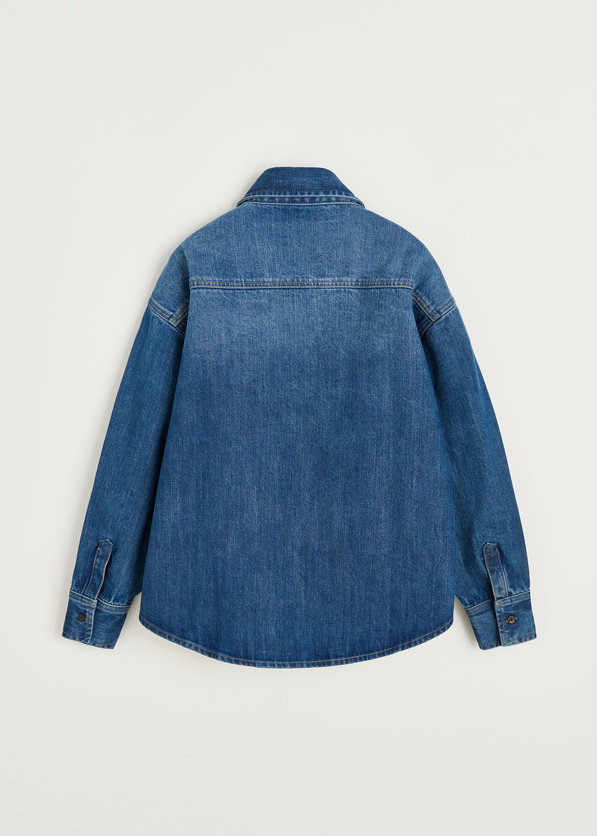 Casy Shirt Denim 3163, Worn Blue