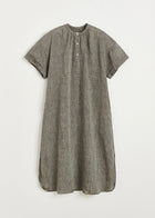 Cille Dress Linen, Brown