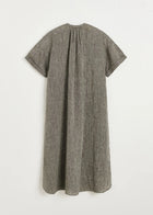 Cille Dress Linen, Brown