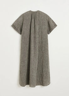 Cille Dress Linen, Brown