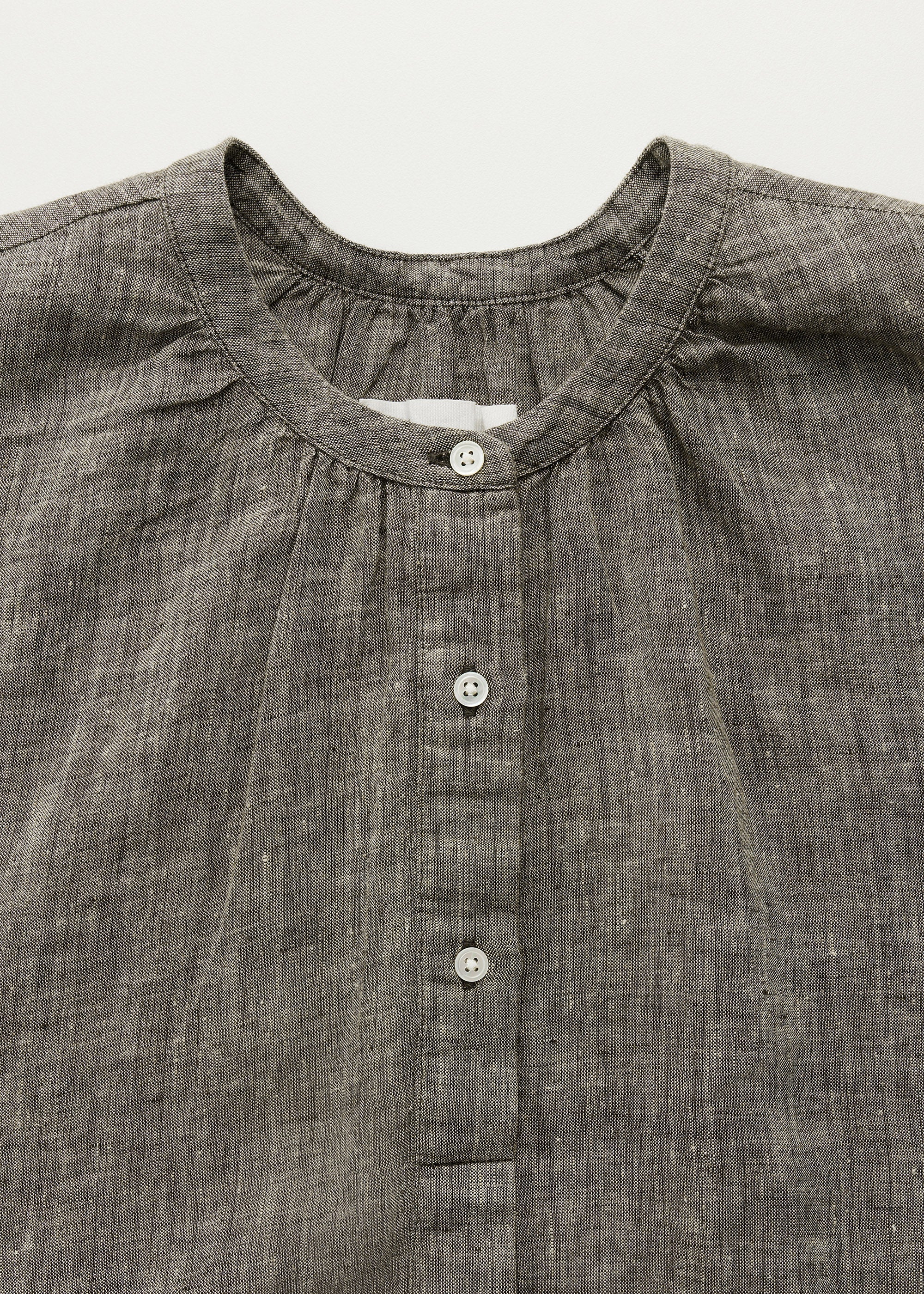Cille Dress Linen, Brown