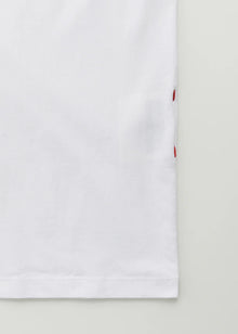 Classic circular tee I, White
