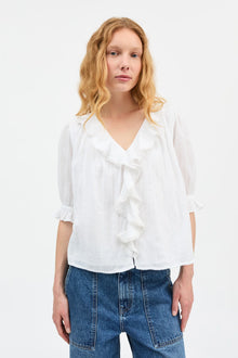 Clea Blouse, Optic White