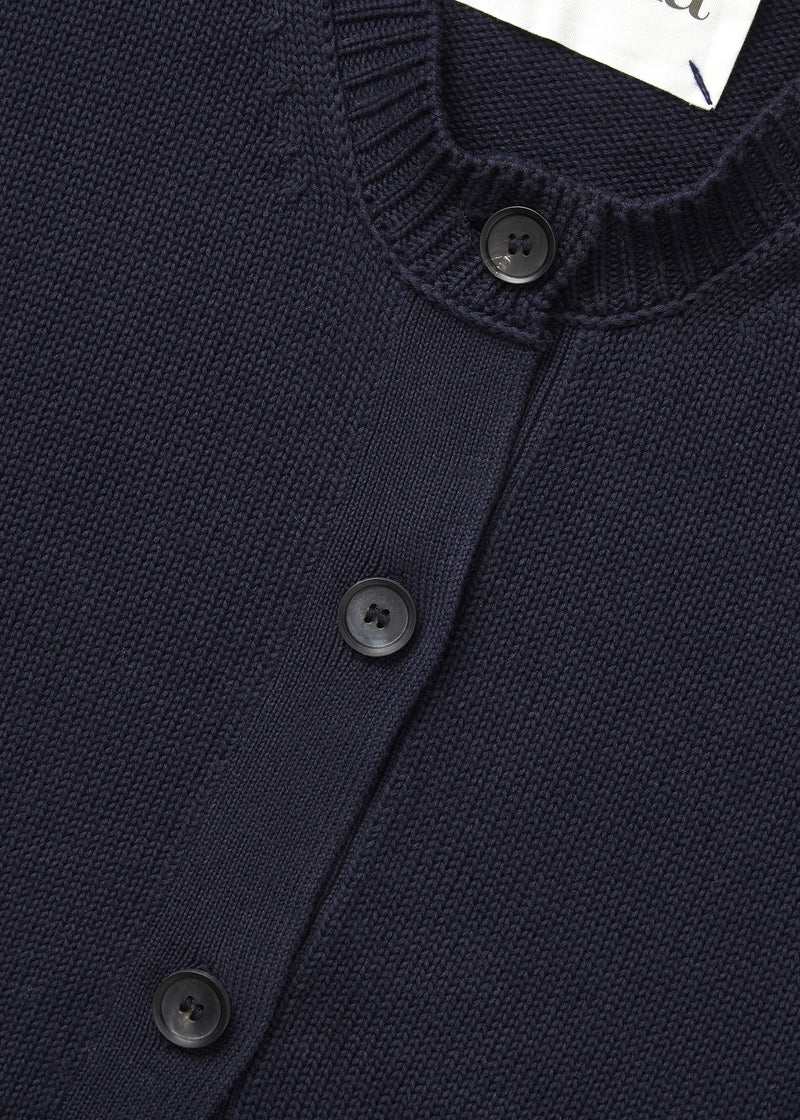 Cobe Cardigan Cotton, Navy