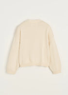 Cobe Cardigan Cotton, Pure Ecru