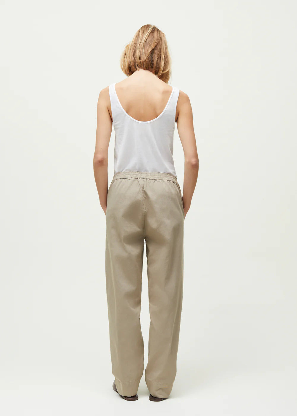 Coco pant twill, Light Vintage Army