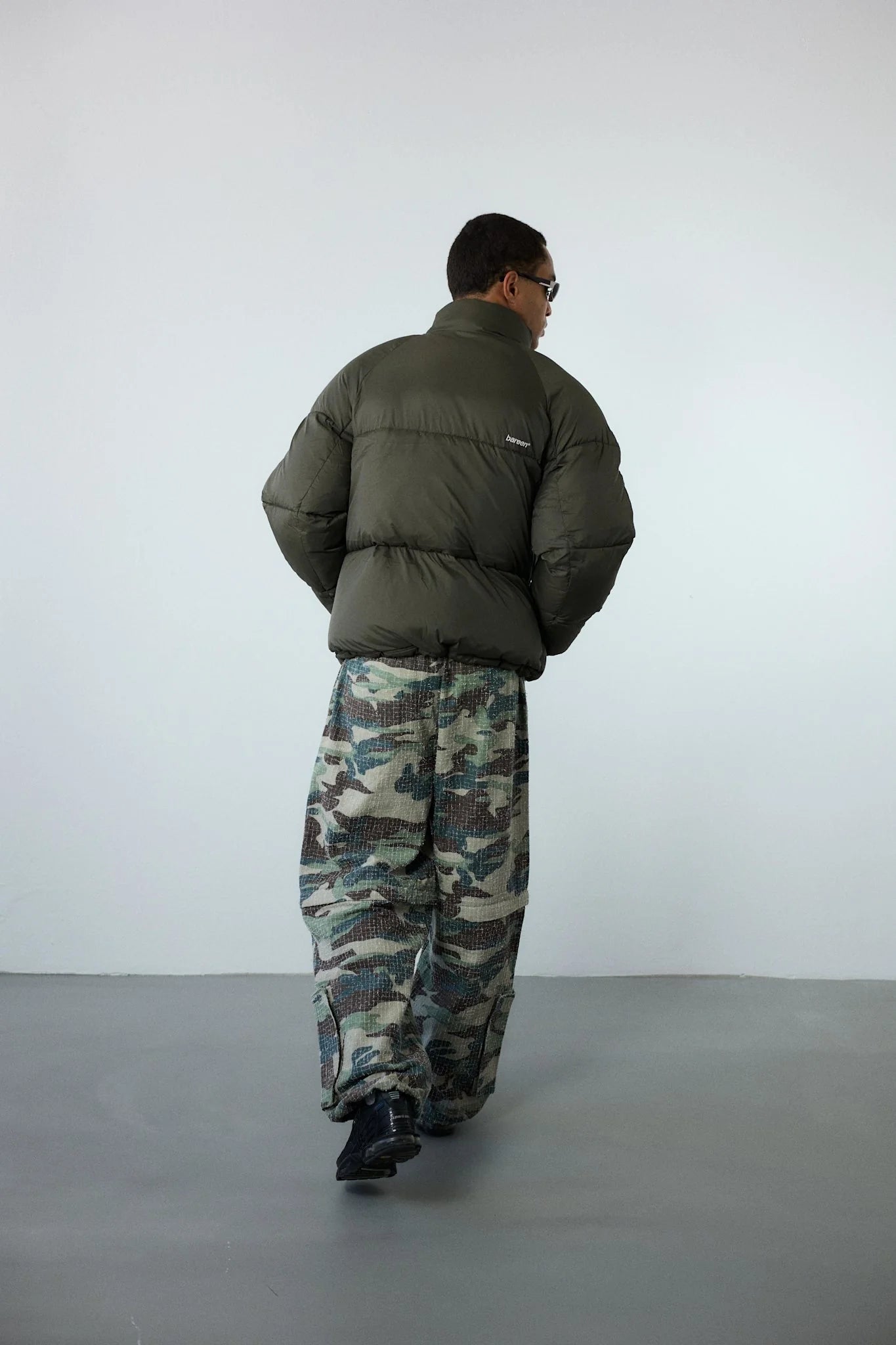 Puffer Jacket, Black Ink