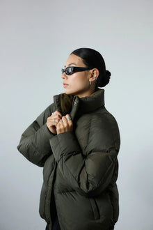 Puffer Jacket, Black Ink