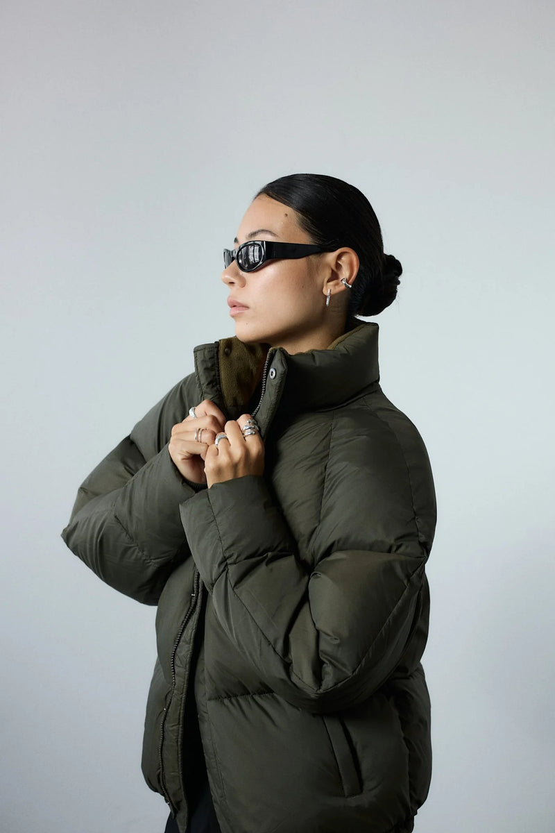 Puffer Jacket, Black Ink