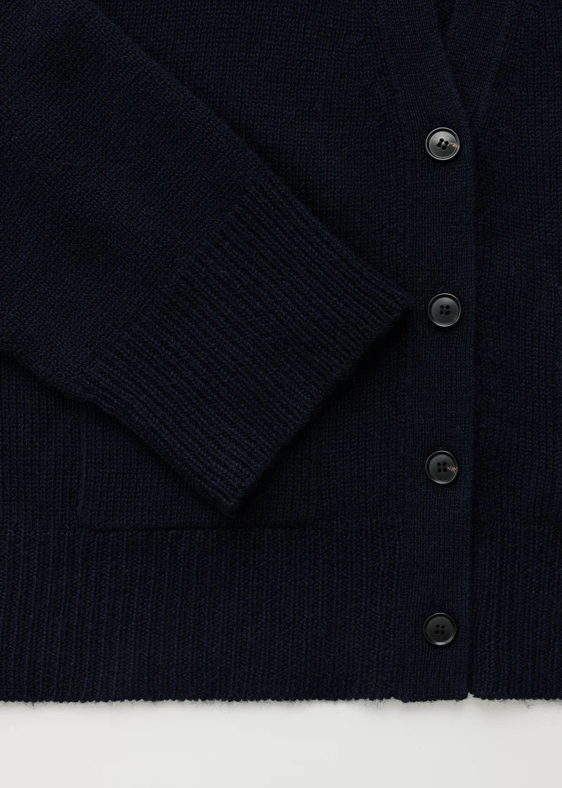 Cora Cardigan, Black Blue