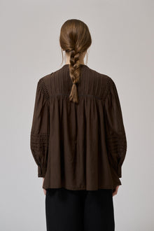 Dew ls shirt, Dark Brown