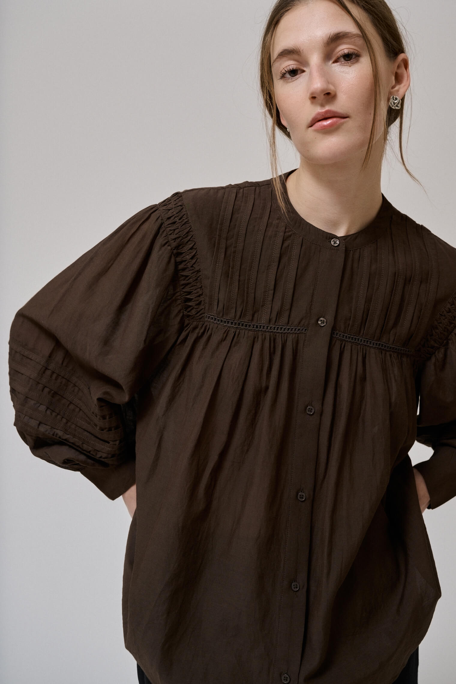 Dew ls shirt, Black