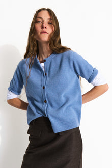 Diana Cardigan, Soft Blue