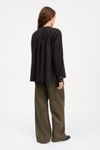 Skall Studio Dot Shirt sort detalje