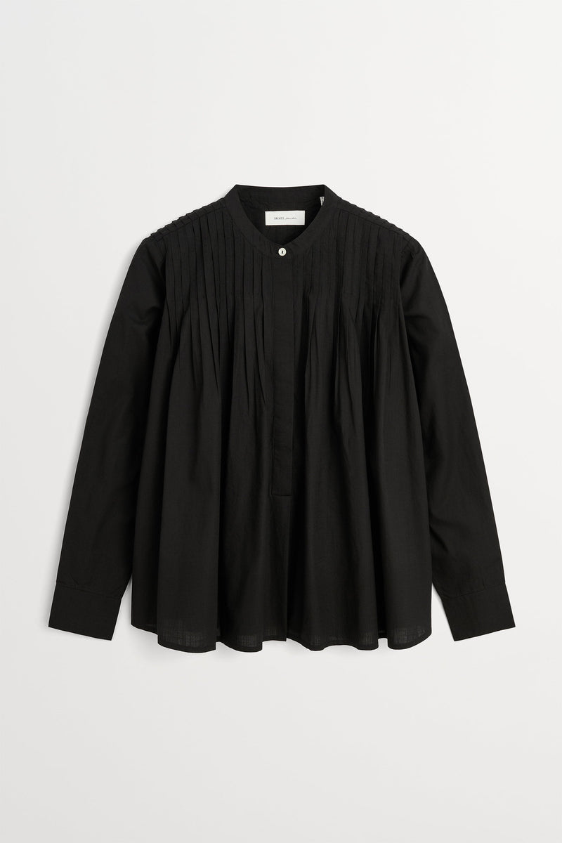 Skall Studio Dot Shirt sort med læg
