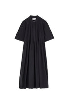 Dot Shirtdress, Black