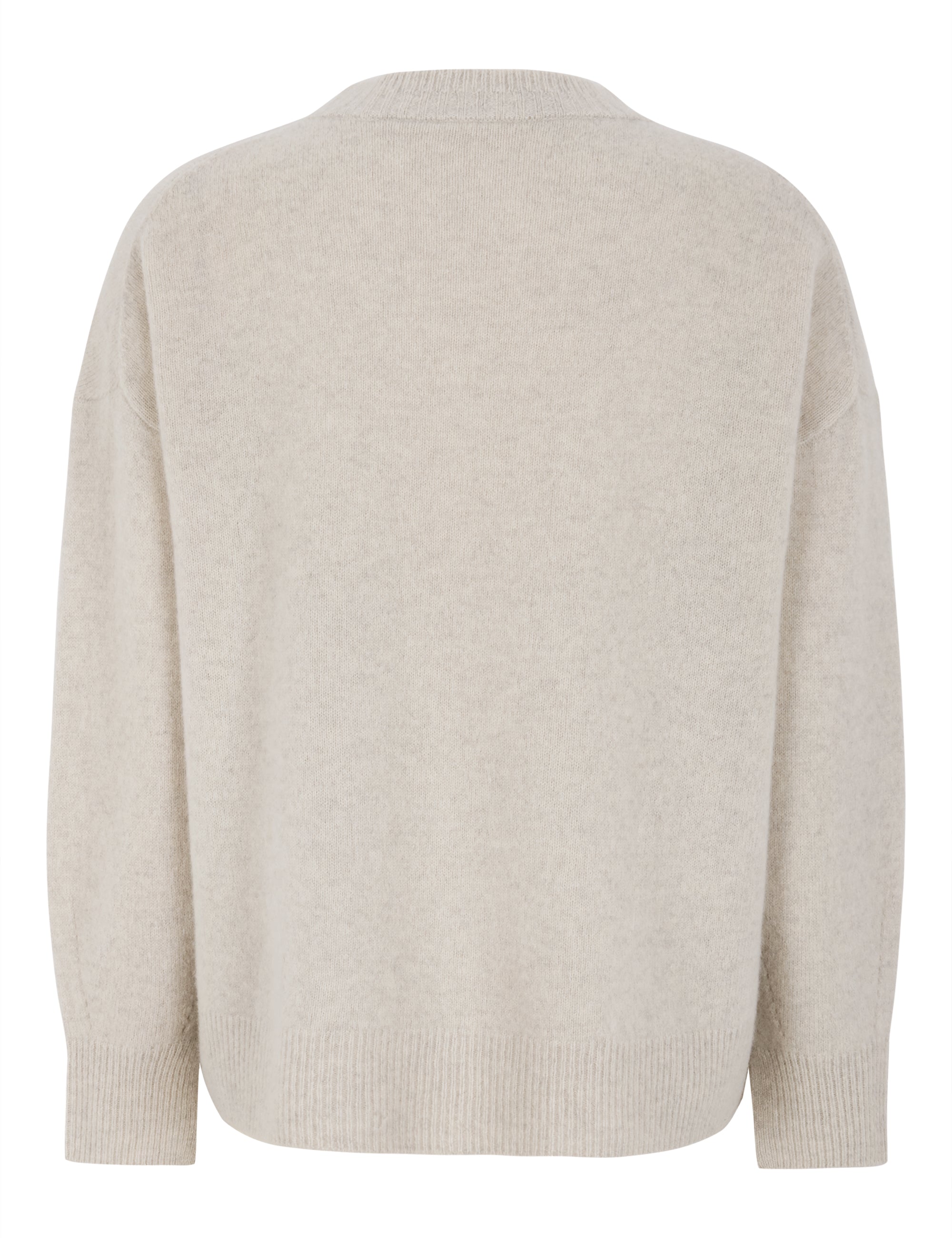 Cleo O-neck Knit, Nacreous Clouds Mélange