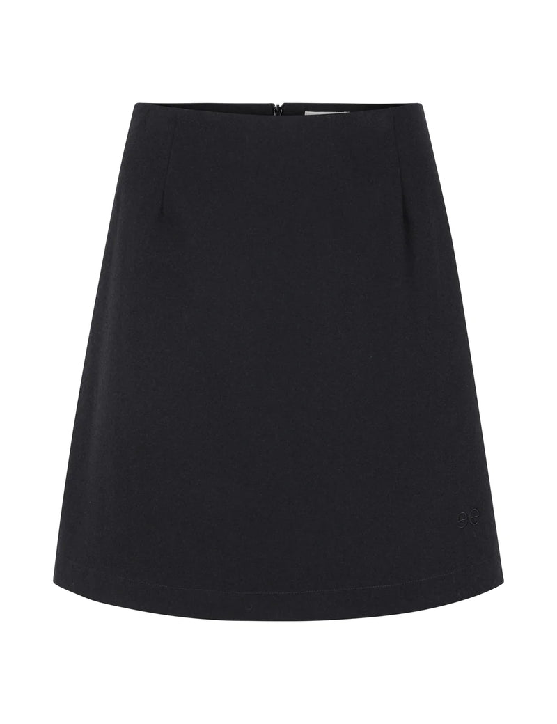 Becca Wool Skirt, Dark Sapphire