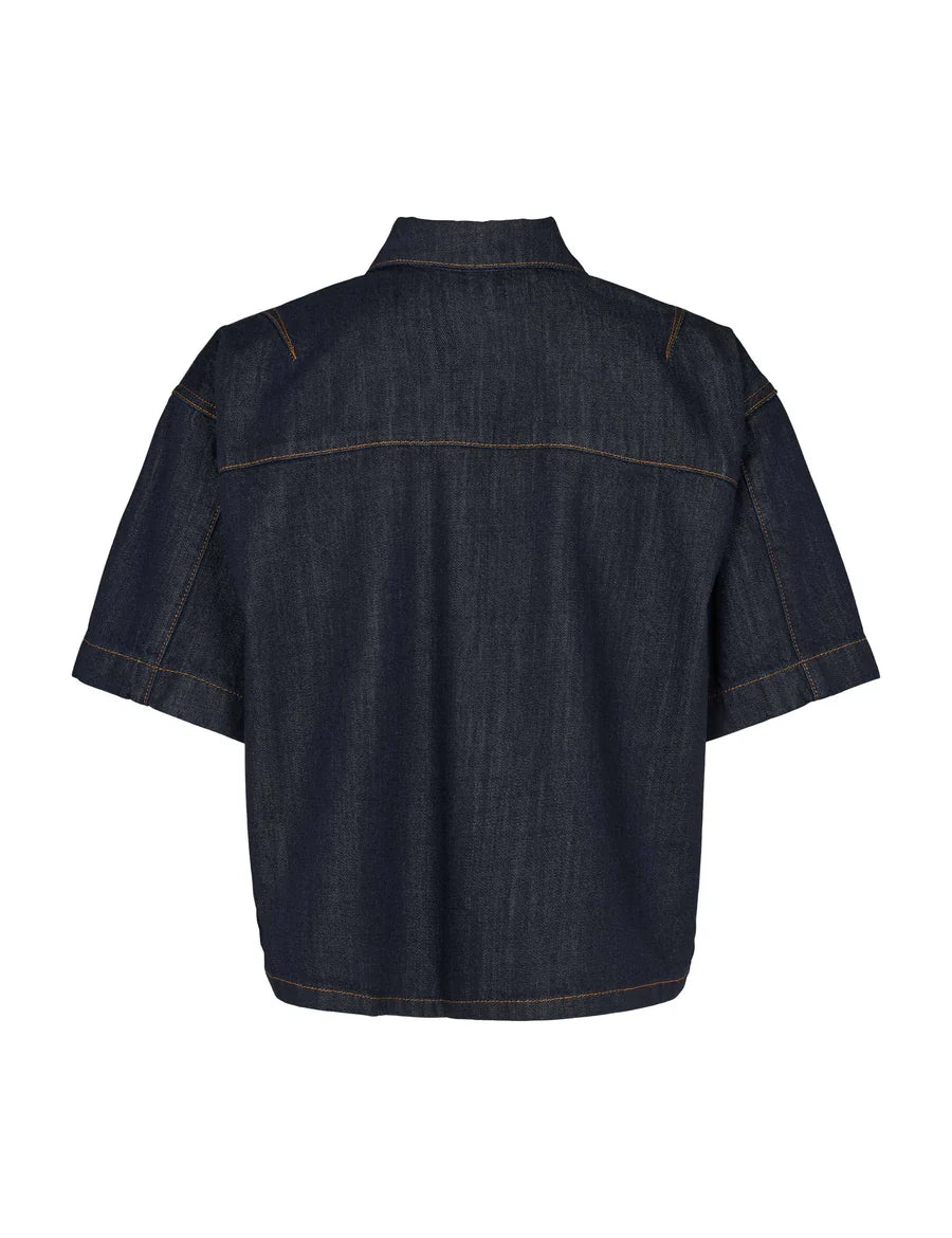 Edina Denim Shirt, Blue Denim