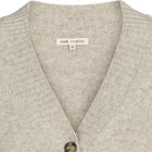 Elida Knit Cardigan, Sand Melange