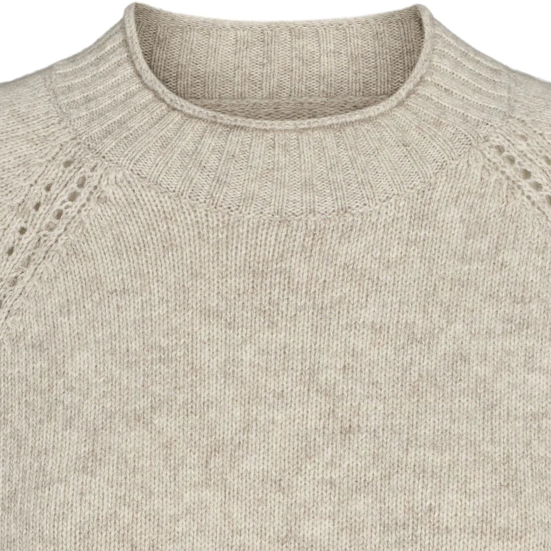 Elida Raglan Knit, Sand Melange