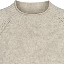 Elida Raglan Knit, Sand Melange