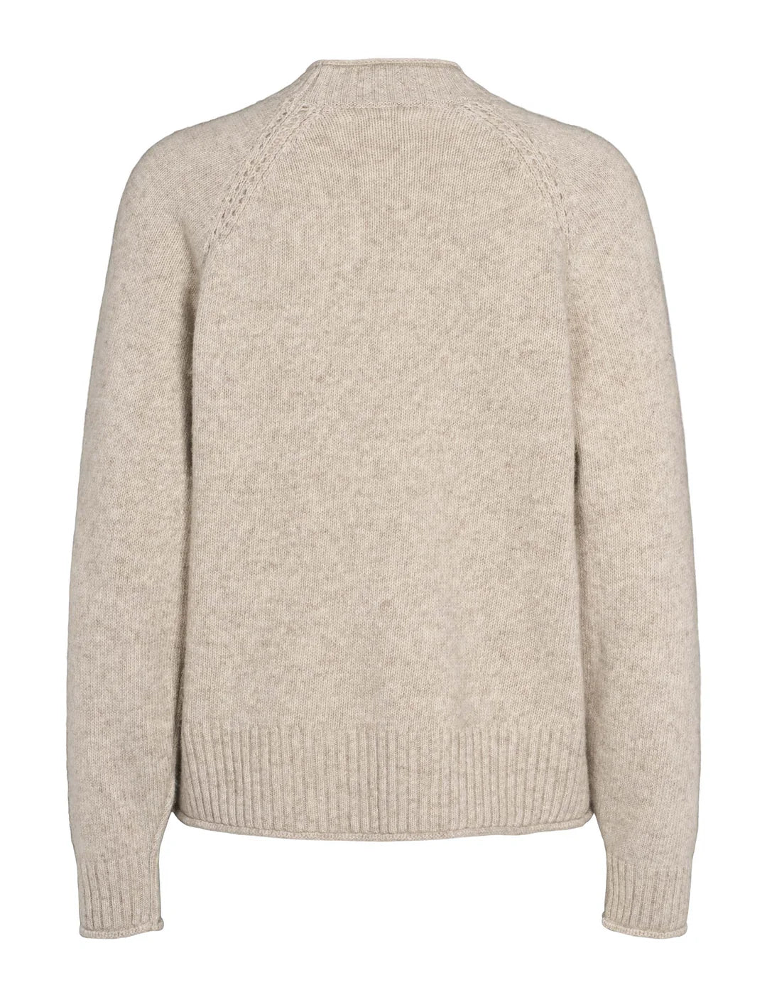 Elida Raglan Knit, Sand Melange