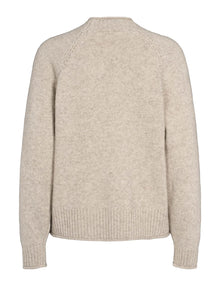 Elida Raglan Knit, Sand Melange