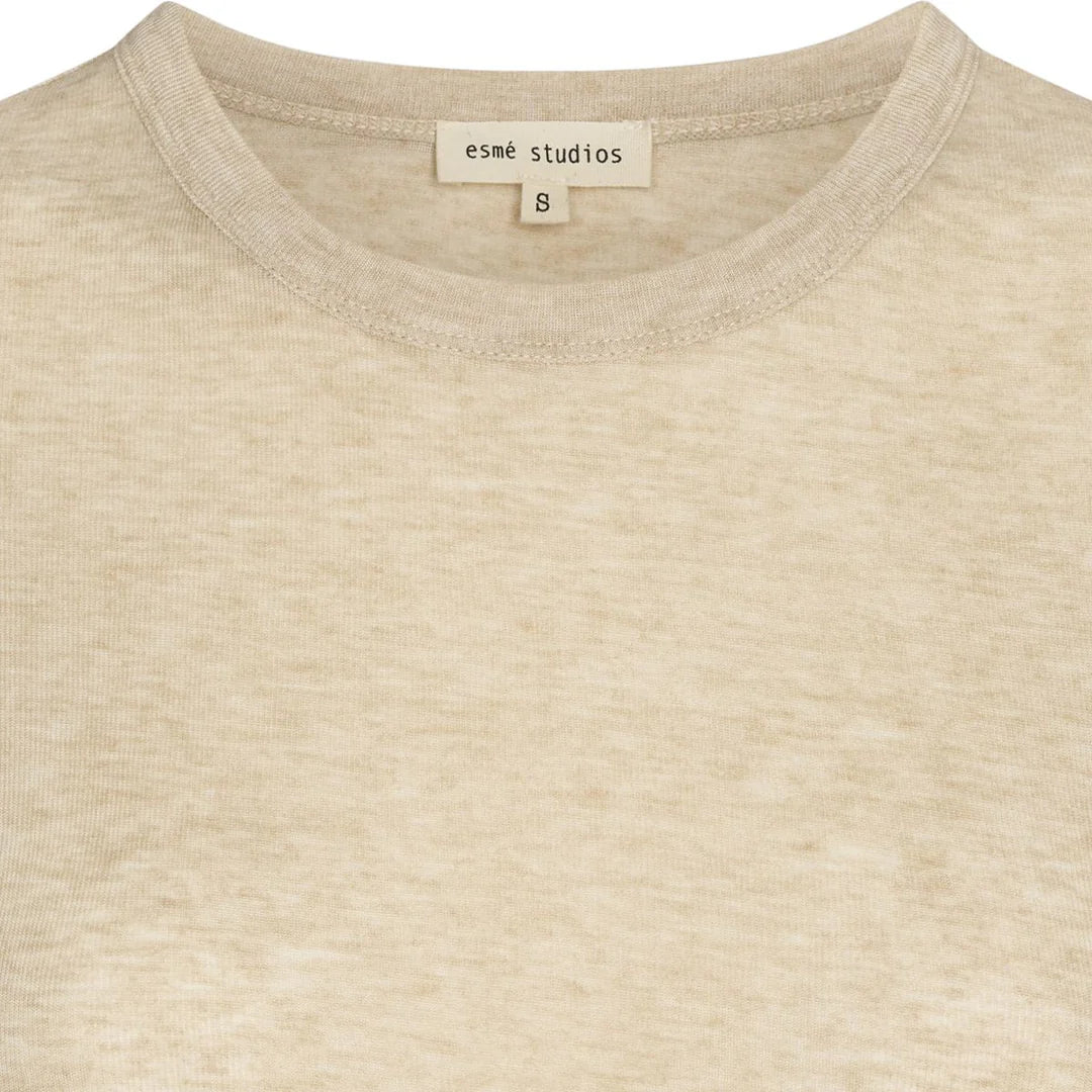 Ellia LS Top, Wood Ash Mélange