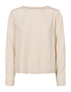 Malika Boatneck Blouse, Perfectly Pale