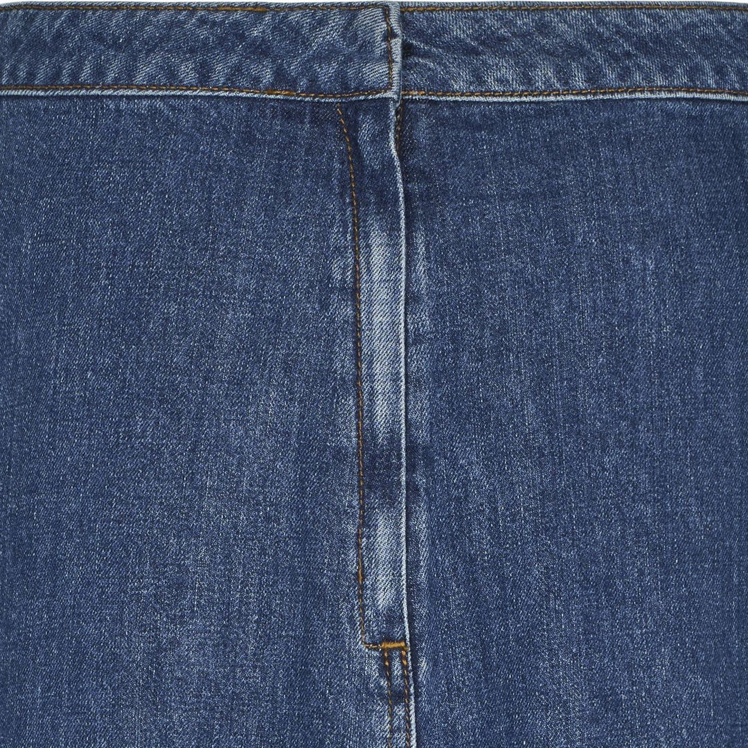 Nicole Denim Skirt, Blue denim