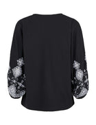 Novelle Blouse, Black