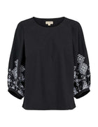 Novelle Blouse, Black