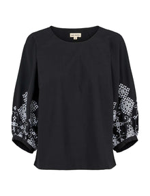 Novelle Blouse, Black
