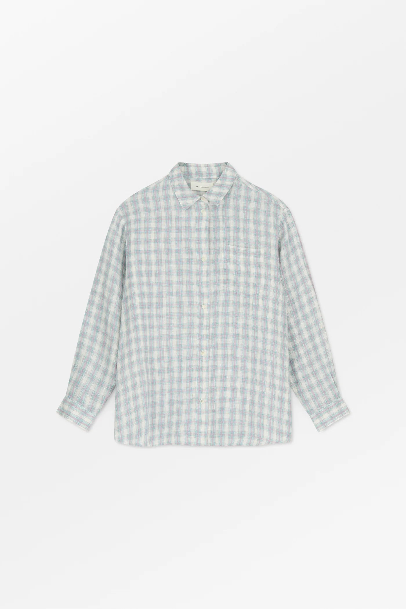 Edgar Shirt, Purple/Blue Check