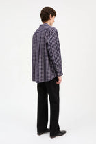 Edgar Shirt, Navy/White/Red check