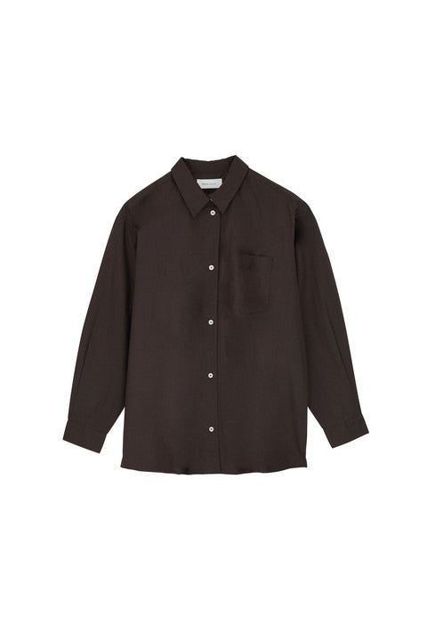 Edgar Shirt, Dark Brown