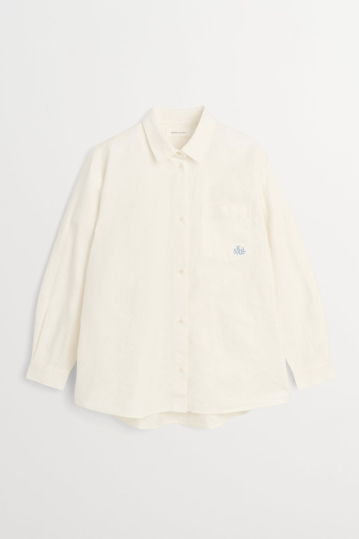 Skall Studio Edgar Shirt Oxford off white
