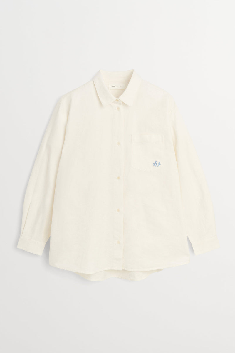 Skall Studio Edgar Shirt Oxford off white