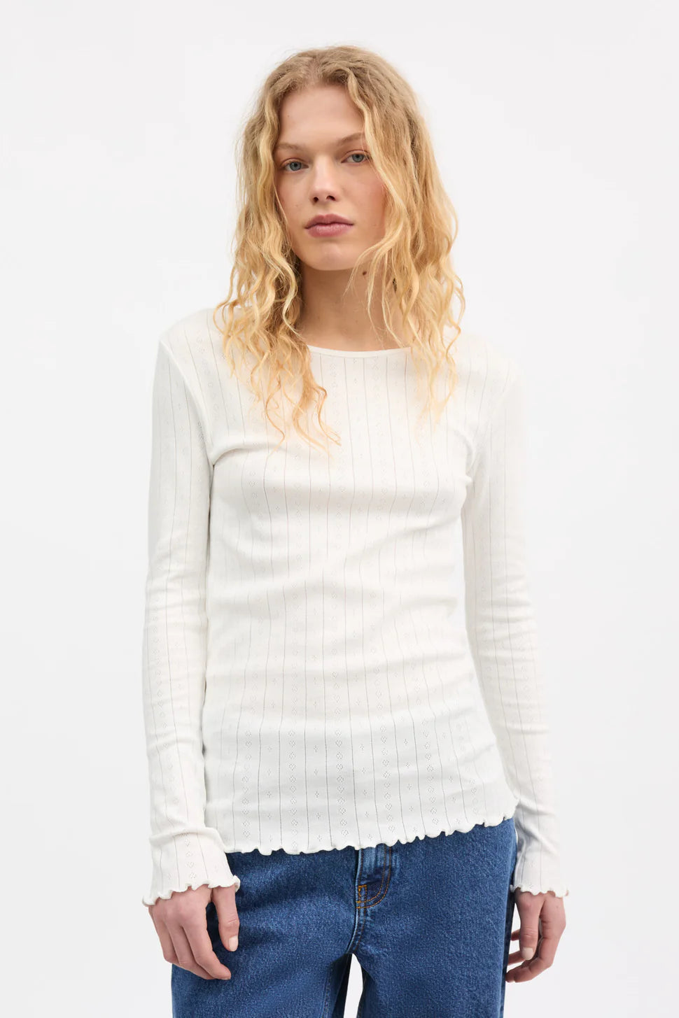 Edie Blouse, Off-White