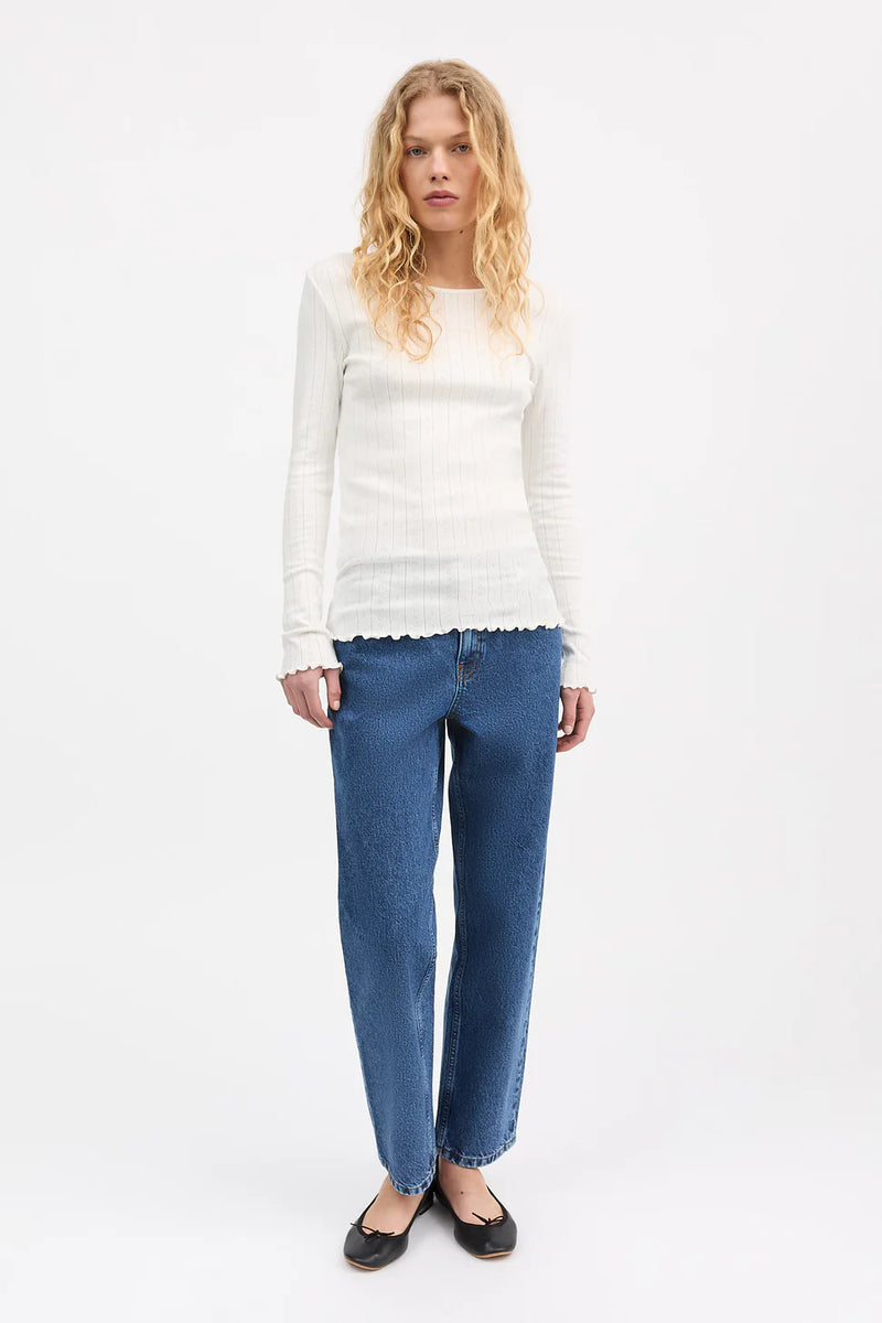Edie Blouse, Off-White