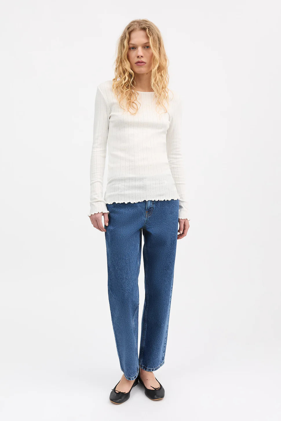 Edie Blouse, Off-White