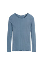 Edie Blouse, Faded Blue
