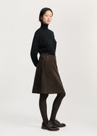Estelle Skirt Short Corduroy Smokey Brown