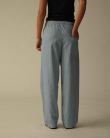 Fichi Long Boxers blå og grøn stribe
