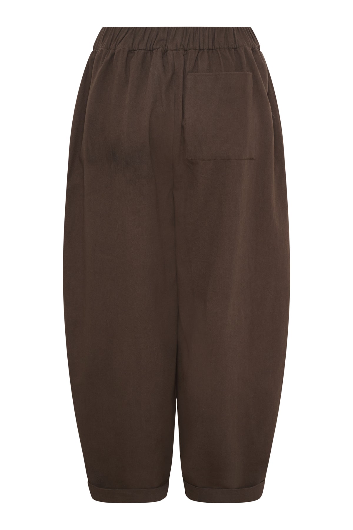 Flora barrel pant, Dark Brown